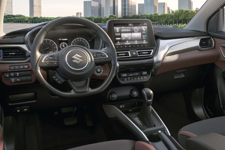 tampilan suzuki fronx interior dengan desain yang keren